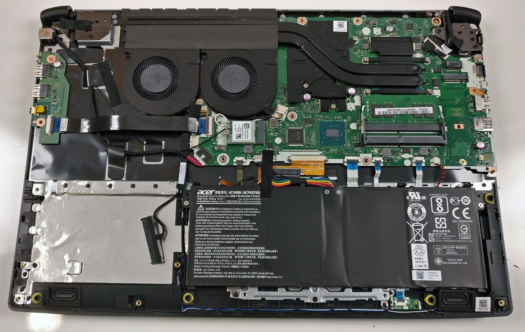 How to replace and fix ACER Aspire7 A715-71G A717-71G A515-51 LED DC02002SV00 LCD Cable (Acer Aspire 7 (A717-71G))